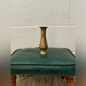 vintage brass vase